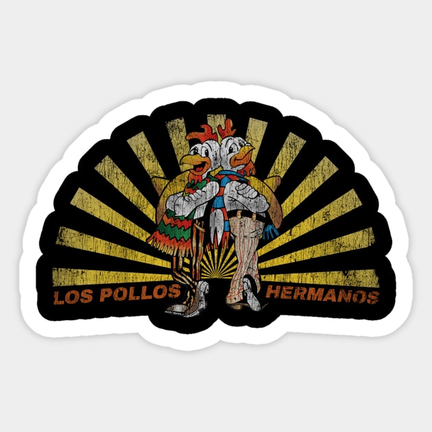 Vintage Aesthetic - LOS POLLOS HERMANOS Sticker by manganto80s